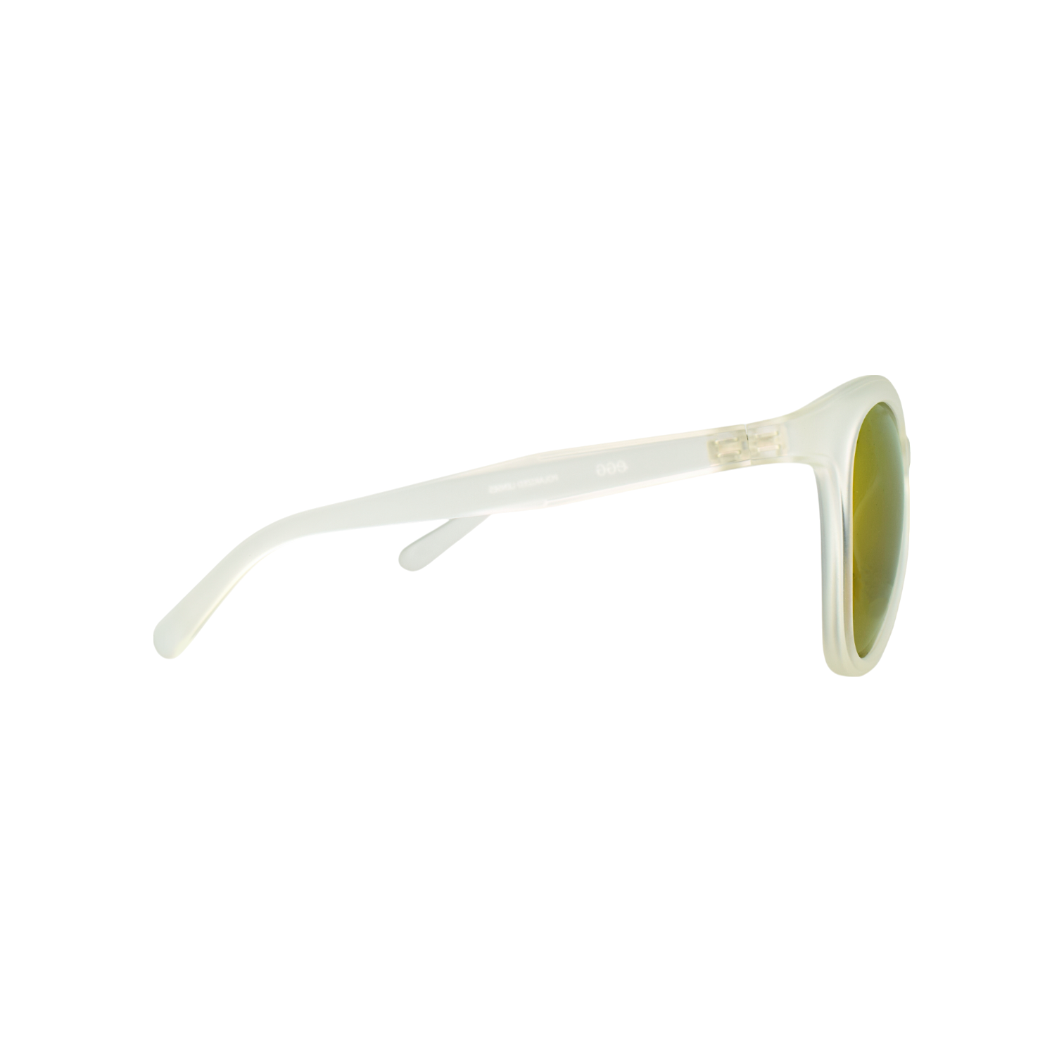 Oval Oversized Sunglasses for Women – Light Green Frame with Reflective Lenses
